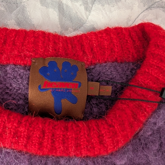 Marc Jacobs Heaven Purple and Red Unisex Sweater - Picture 5 of 7
